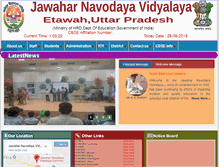 Tablet Screenshot of jnvetawah.org